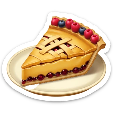 slice of pie sticker