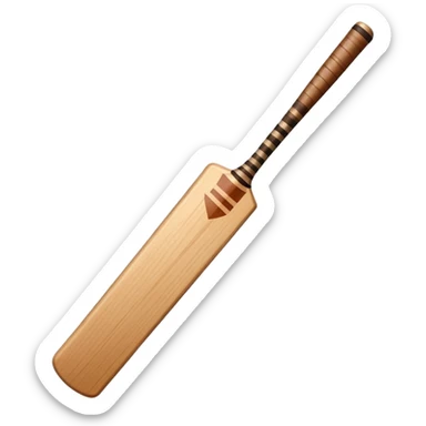 cricket bat emoji sticker