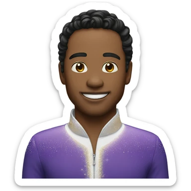 profesional figure skater sticker