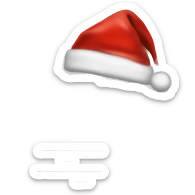 christmas list to santa sticker