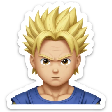 Super Saiyan Trunks sticker