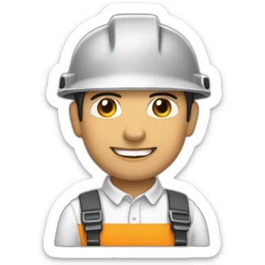 Chico ingeniero de montes sticker