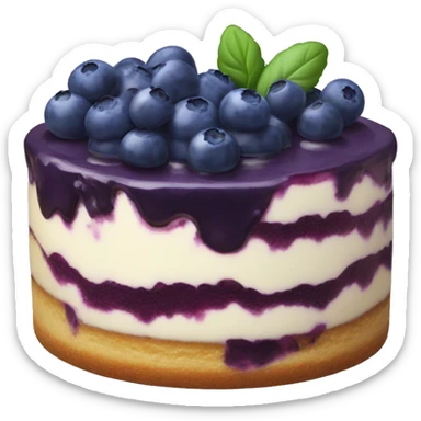 Blueberry Cheesecake  sticker