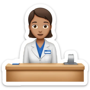 Eine Person die an der Supermarktkasse steht. Die Kasse ist gekennzeichnet als Plauderkasse. sticker