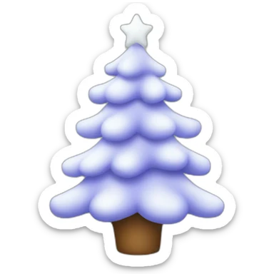 chrismas tree sticker