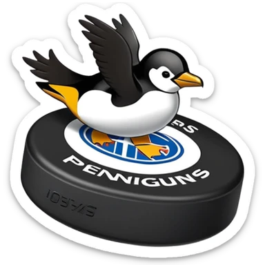 Habs beating the pens  sticker