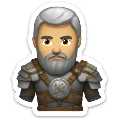 Russian z-warrior sticker