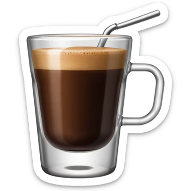 shot of espresso sticker