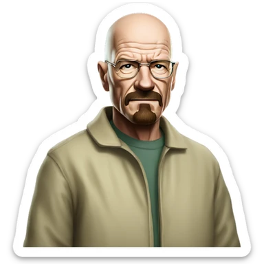Walter white  sticker