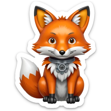  animatronic fox sticker