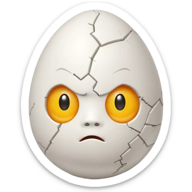 Humpty Dumpty sticker