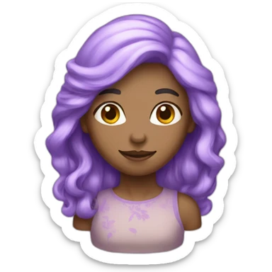 Lavender haze sticker