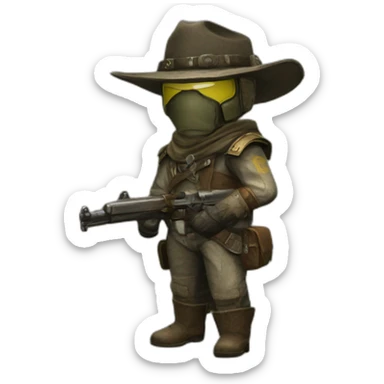 Fallout new vegas ncr ranger sticker