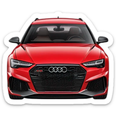 Audi rs6 2023 sticker