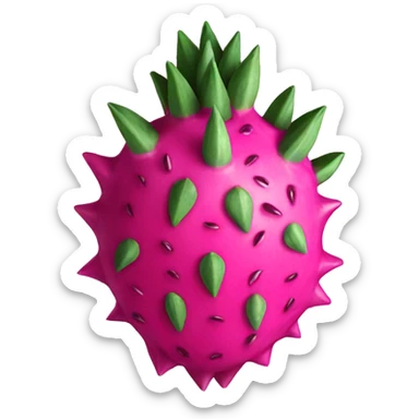 Dragonfruit Coin sticker