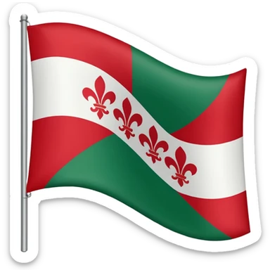 La bandera del país Vasco  sticker