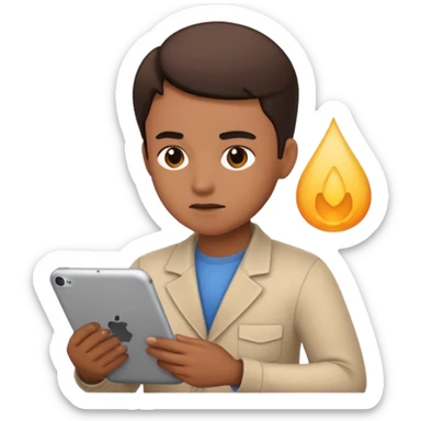 present work sticker