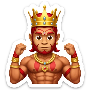 Hanuman ji sticker