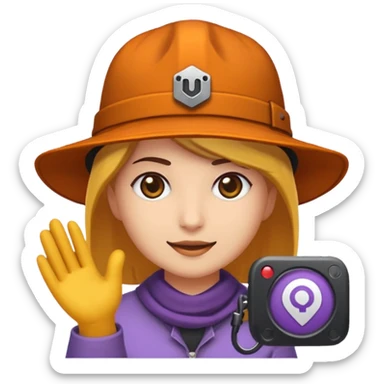 Quiero emojis para un canal de Twitch, transmite valorant y rust, y se llama LaPalomaSuprema sticker