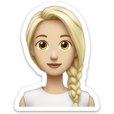 Meilleur amis noir et blanche sticker