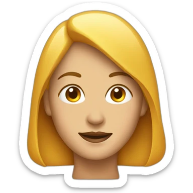 seat occupied by a woman sticker