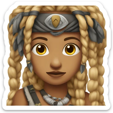 The hawk tuah girl sticker