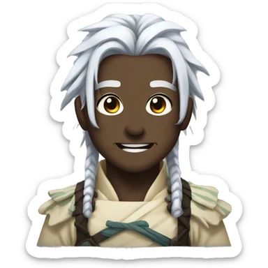 Giyu Character from demon slayer  sticker