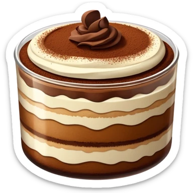 Tiramisu sticker