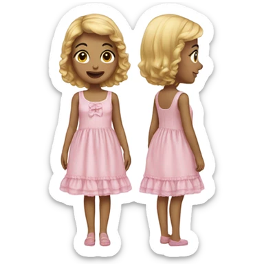 babydoll dress sticker