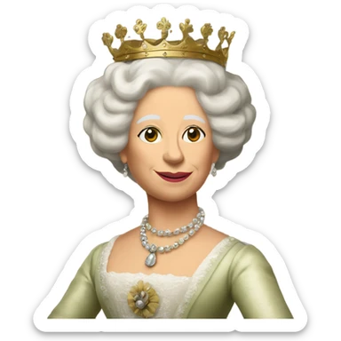 queen charlotte  sticker