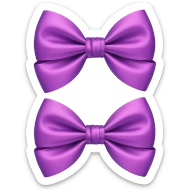 Moños lindos sticker