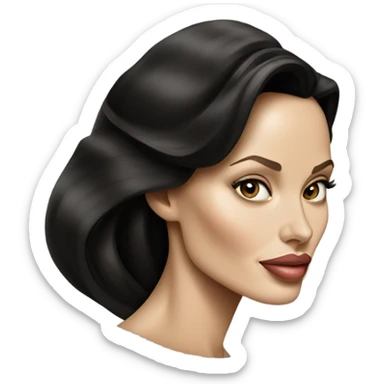 angelina jolie sticker