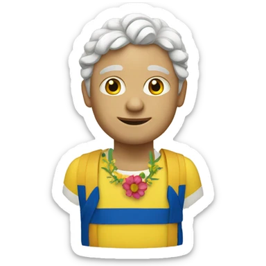 Midsommarstång sticker