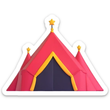 water balloon game at a fair sticker