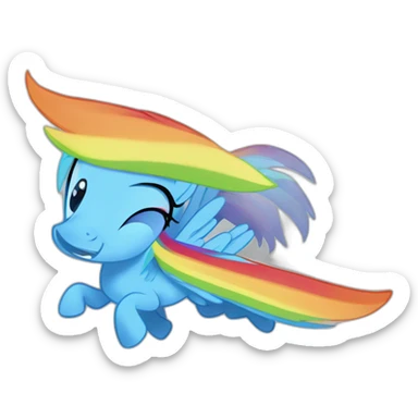 rainbow-dash sticker