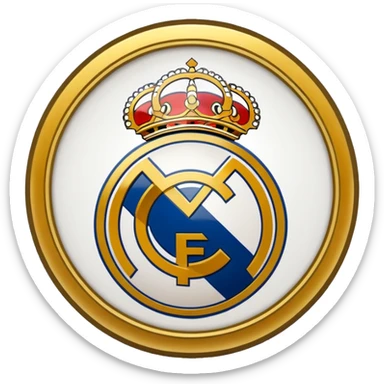 Real Madrid logo sticker