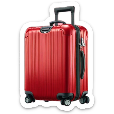 One Rimowa red Essential Cabin luggage sticker