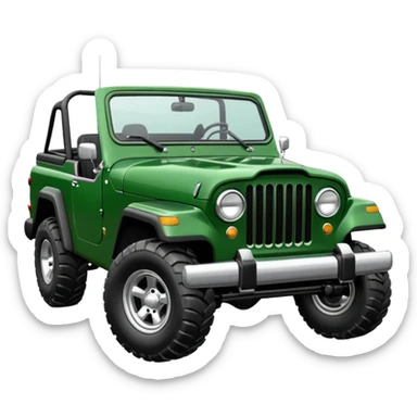 jeepster commando without top sticker