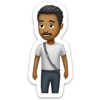 difficult road sticker