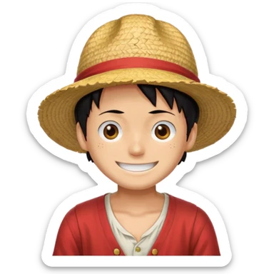 Luffy sticker