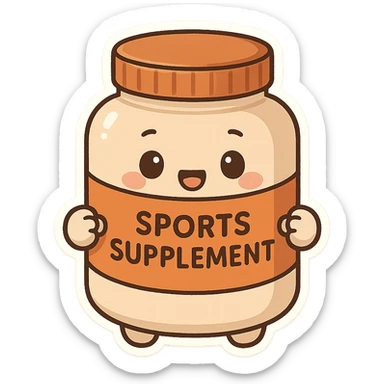 Sports supplement sticker