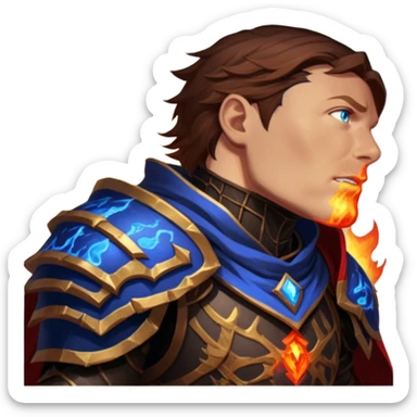 Volcanic Warlock sticker