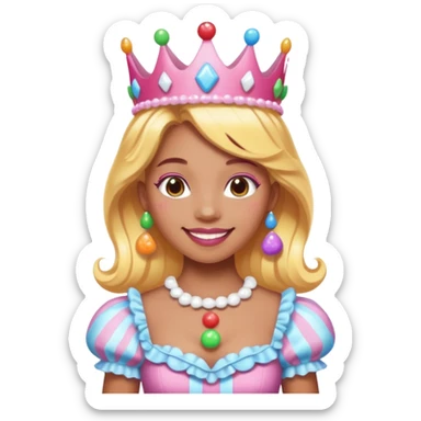 princess of the candyland sticker