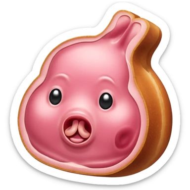 smelly ham sticker