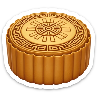 a mooncake sticker
