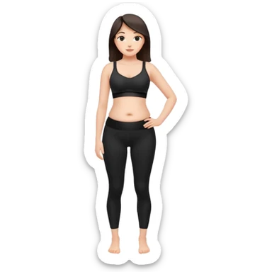 femme belly stuffing legging brassière  sticker