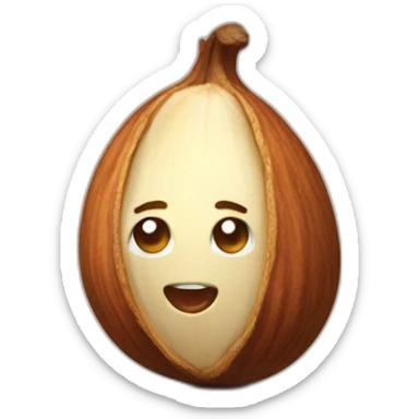 Hazelnut full nut sticker