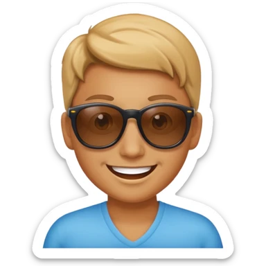 🙂‍↕️😎 sticker