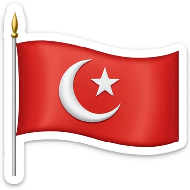 Çepni bayrağı sticker