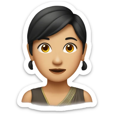 thailand woman sticker